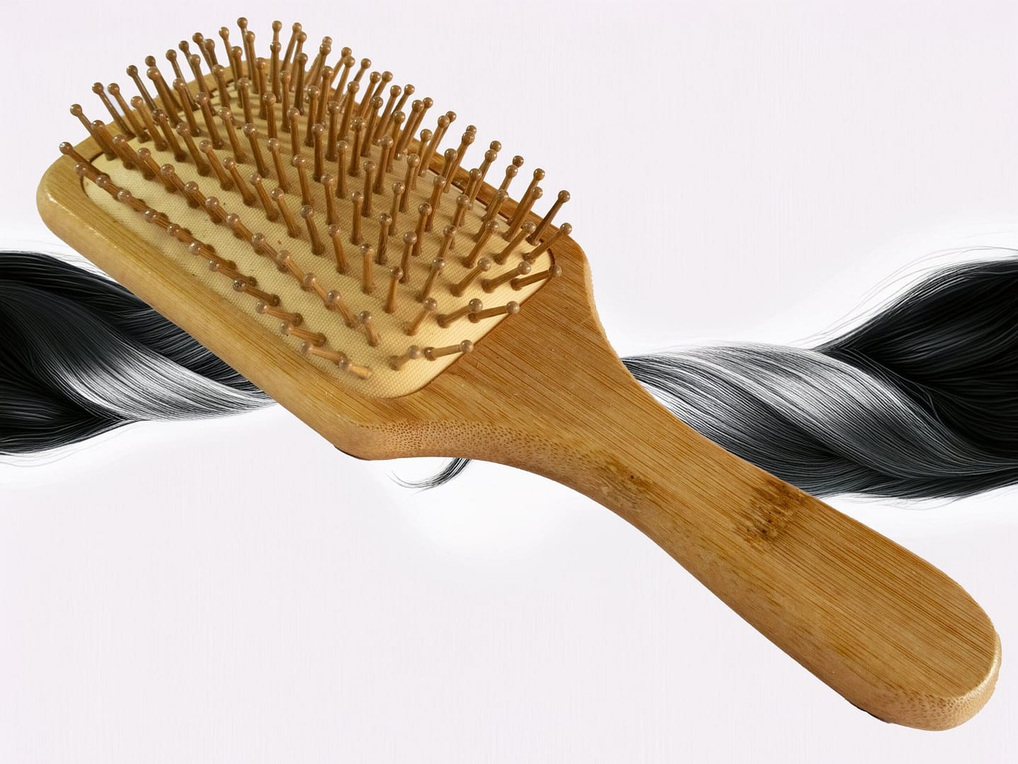 Bamboo Hair Brush Big
