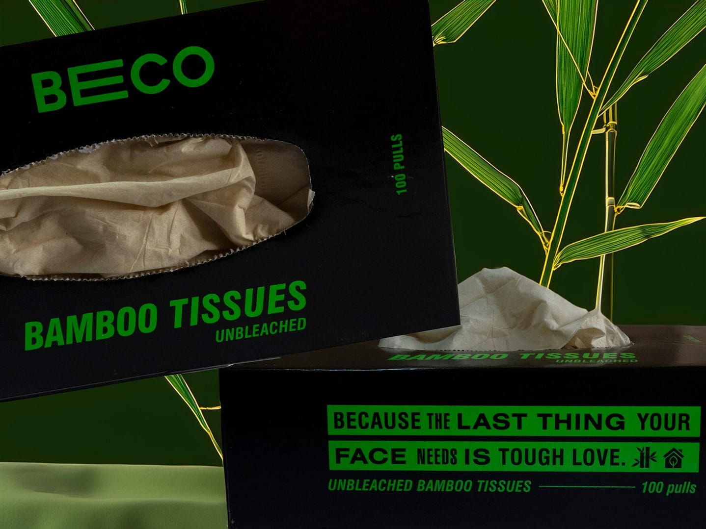 Bamboo Facial Tissue