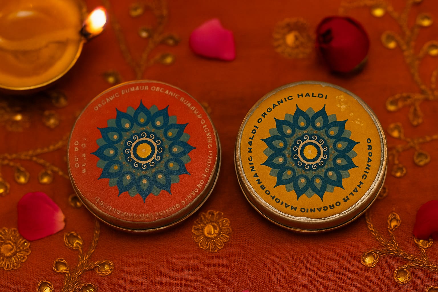 Organic Haldi and Kumkum