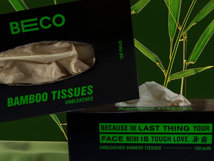 Bamboo Facial Tissue