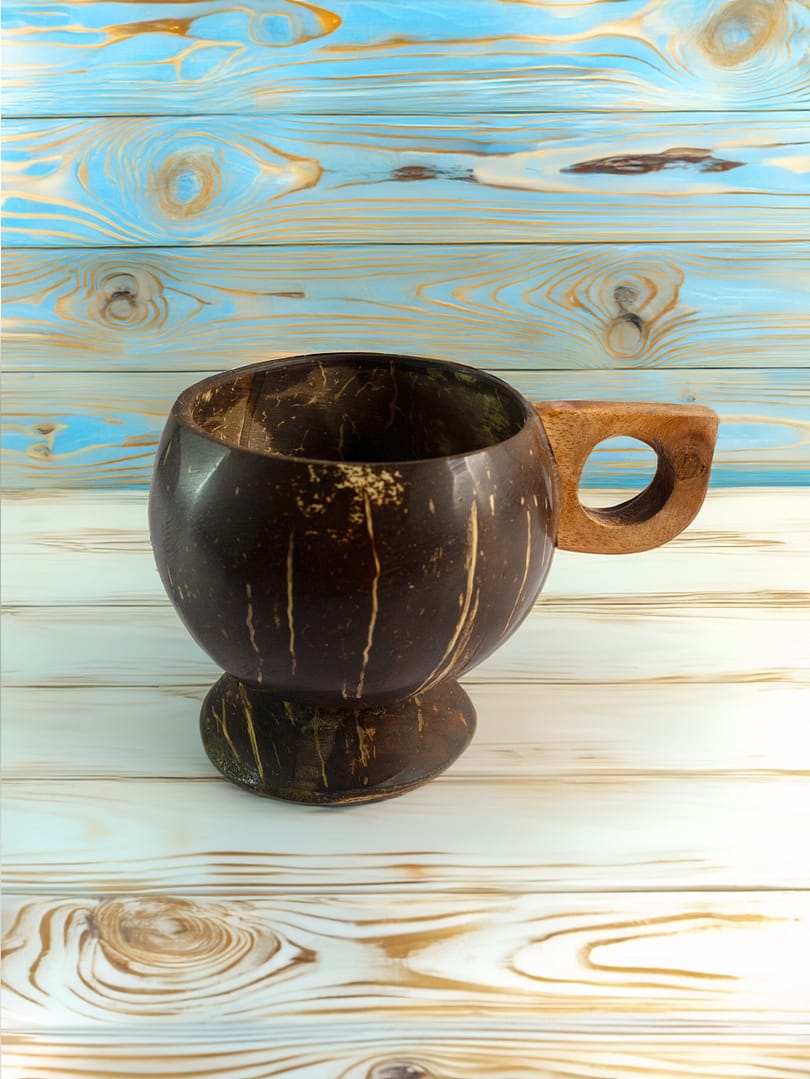 Coconut Shell Cup (Set of 2) - Image 3